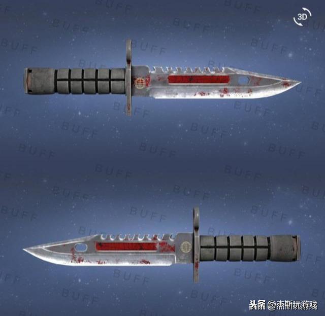 csgo中那些磨损度越高卖的越贵的皮肤。