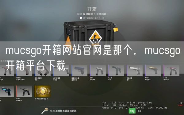 mucsgo开箱网站官网是那个，mucsgo开箱平台下载